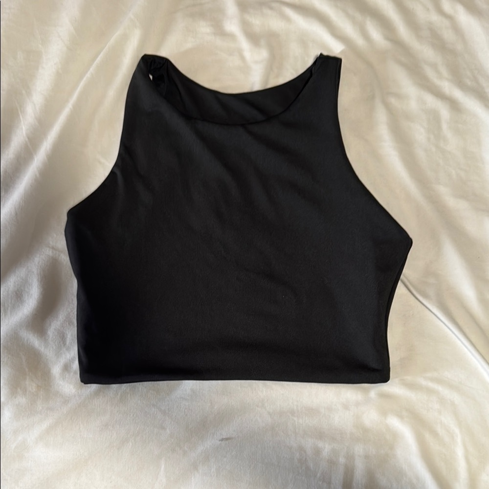 Black Sleeveless Women's Top